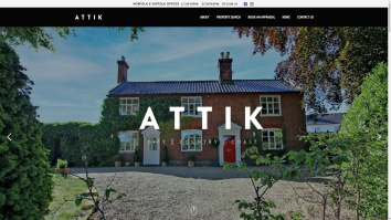 Screenshot of Attik Estate Agents - Halesworth website