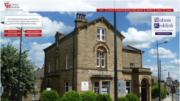Screenshot of Cotson Reddish & Partner website