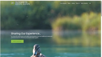 Screenshot of Duckworths website