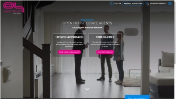 Screenshot of Open House Chester website