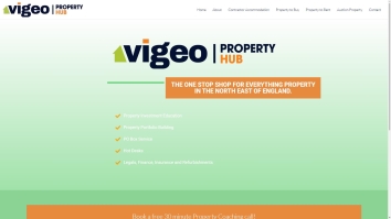 Screenshot of Vigeo Property Hub Limited website