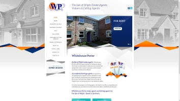 Screenshot of Whitehouse & Porter website